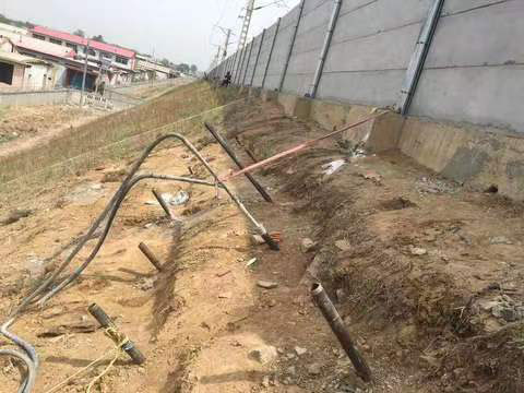播州基础下沉注浆加固